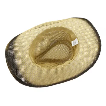 Vakarų Kaubojaus Skrybėlę Vyrams, Moterims vasaros skrybėlės Paplūdimio skrybėlę žvejybos hat Lauko Austi skrybėlę vyrų mados kepurės bžūp skrybėlę