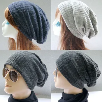 Mados Šiltas Moterų Skrybėlę Korėjos Imituojamas Kašmyro Žiemos Skrybėlės Moterims Kepurės Soild Skullies Beaines Variklio Dangčio Moteris Vyras Kaukė