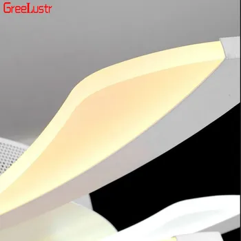 Šiuolaikinių LED Lubų Šviesos Plafon blizgesio Akrilo Nuotolinio Valdymo Lubų Lempa Kambarį Apšvietimo Luminaria virtuvės įrenginiai