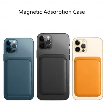 Magnetinio Atveju iPhone, 12 Mini Kortelė, Maišelis Magnetinis Adsorbcijos Piniginės Kortelės Turėtojas, 12 